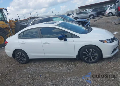 2015 Honda Civic Ex z USA, uszkodzony, nr VIN 19XFB2F80FE098671